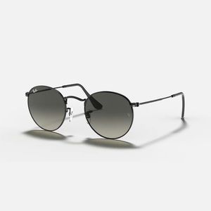 all black rounded raybands! hardly worn